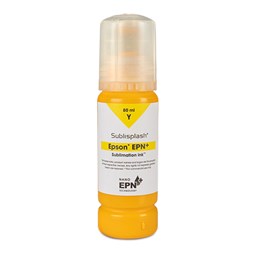 Toon details voor Sublisplash EPN+ Ink - fles 80 ml. Yellow Afbeelding van Sublisplash EPN+ Ink - fles 80 ml. Yellow